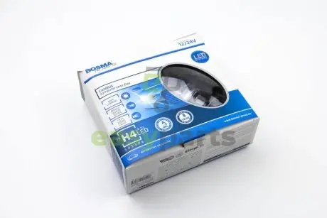 Автолампа H4 LED 12/24V 4000LM P43T CANBUS (2 шт) BOSMA 6070