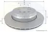 - Диск гальмівний вентильований з покриттям Comline ADC1262V (фото 1)