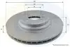 Тормозной диск Comline ADC1763V (фото 1)
