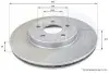 Фото 1 - тормозной диск Comline ADC1215V Тормозной диск Comline ADC1215V (фото 1)