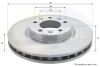 - Диск гальмівний вентильований з покриттям Comline ADC2725V (фото 1)