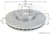Тормозной диск Comline ADC1141V (фото 1)