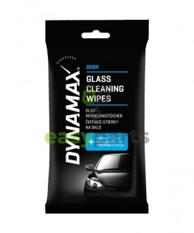 Серветки для очищення скла DXG GLASS CLEANING WIPES (24шт) DYNAMAX 618503