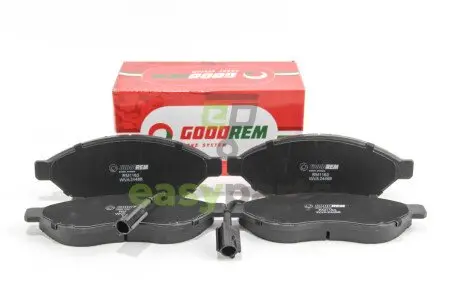 Гальмівні колодки пер. Jumper/Ducato/Boxer 06- (1.1-1.5t) GOODREM RM1163