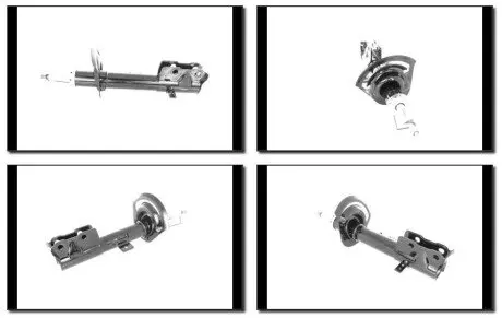 Амортизатор передній Caliber/Patriot/Compass 06- Л. (газ.) GH-Parts GH-359333V