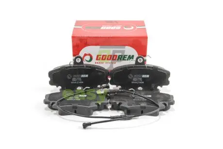 Гальмівні колодки пер. Logan 05-/Megane 96-03/Clio 91-05 GOODREM RM1170