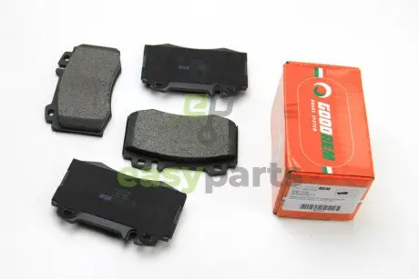 Гальмівні колодки пер. W220/W163/R129-230 GOODREM RM1226