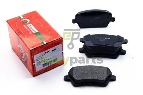 Гальмівні колодки пер. Kangoo/Logan 08-/Duster 10- (TRW) GOODREM RM1103