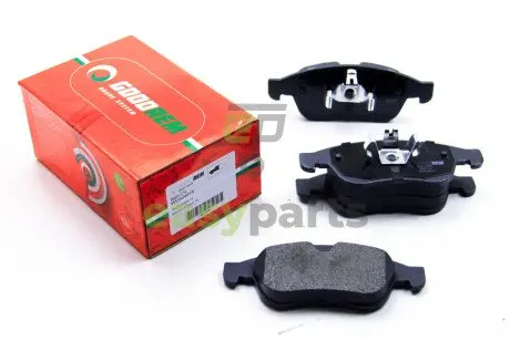 Гальмівні колодки пер. Megane 09-/Duster 10-/Dokker 13- GOODREM RM1174