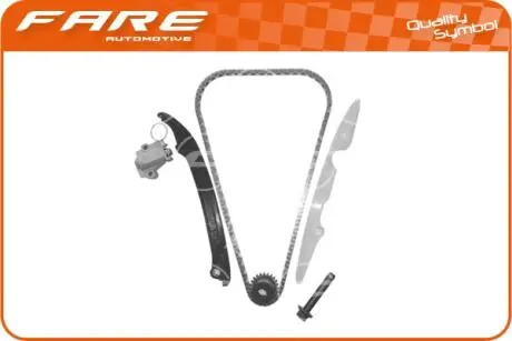 Ланцюг ГРМ к-т Fiat Panda/Punto 12-/Alfa Romeo Mito 08-18 Fare 13841
