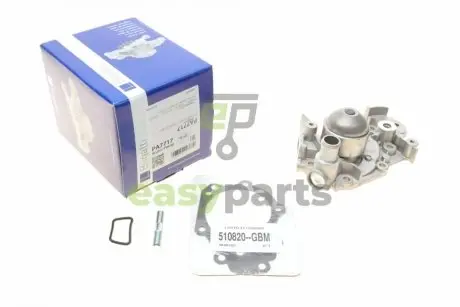 Помпа води Renault Kangoo/Clio/Twingo 1.2 98-/Nissan Kubistar 1.2 03- (B/B) (6 лоп) BUGATTI PA7717