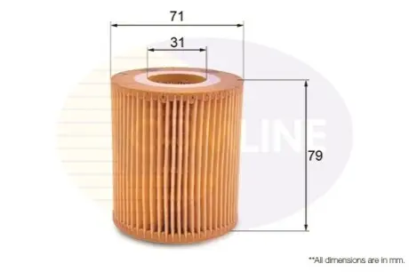 - Фільтр оливи (аналогWL7403/OX166/1D) Comline EOF169
