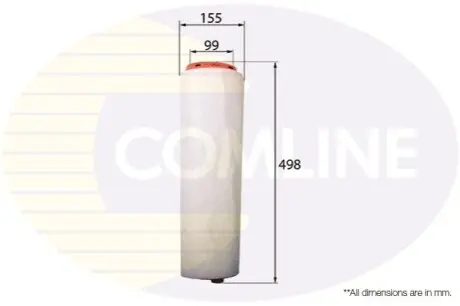 - Фільтр повітря (аналогWA6574/LX818) Comline EAF079