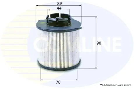 - Фільтр палива (аналогWF8428/KX265D) Comline EFF224