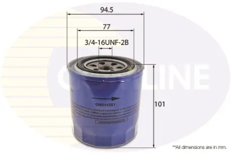 Фото масляный фильтр Comline CNS11251 Масляный фильтр Comline CNS11251