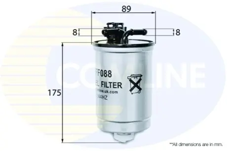 - Фільтр палива (аналогWF8264/KL476D) Comline EFF088
