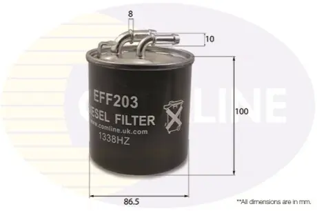 - Фільтр палива (аналогWF8425/KL723D) Comline EFF203
