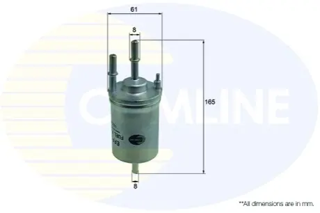 - Фільтр палива (аналогWF8317/KL156/3) Comline EFF144