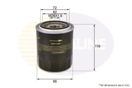 Масляный фильтр Comline CHY11003