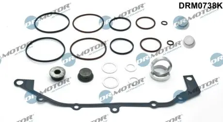 К-т прокладок,картер рульового механiзму 19 елементiв DR MOTOR DRM0738K