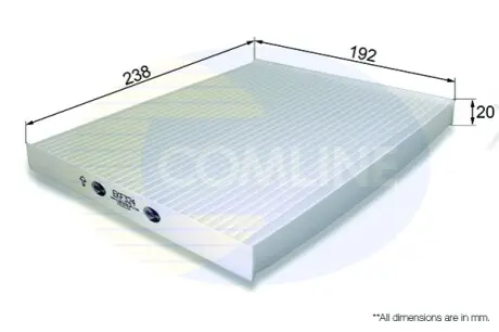 - Фильтр салона (аналогWP2064/LA464) Comline EKF324