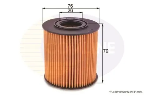 - Фильтр масла (аналогWL7261/OX149D) Comline EOF079