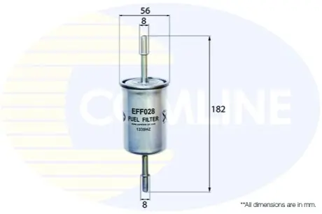 Топливный фильтр Comline EFF028