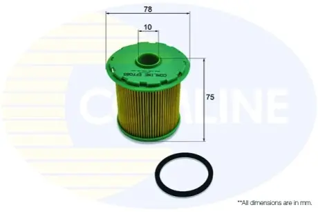 - Фильтр топлива (аналогWF8254/KX81D) Comline EFF085