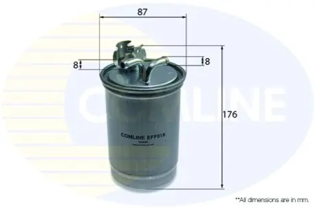 - Фильтр топлива (аналогWF8045/KL180) Comline EFF018