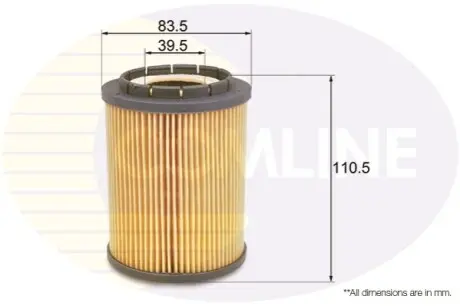 - Фильтр масла (аналогWL7007/OX160D) Comline EOF043