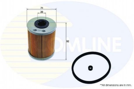 - Фильтр топлива (аналогWF8166/KX78D) Comline EFF026 (фото 1)