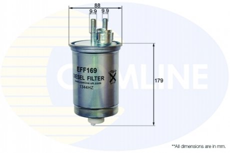 - Фильтр топлива (аналогWF8326/KL483) Comline EFF169