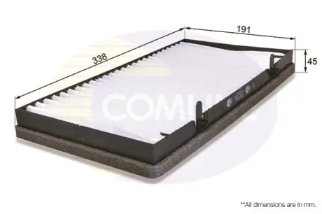 - Фільтр салону (аналогWP9246/LA382) Comline EKF156