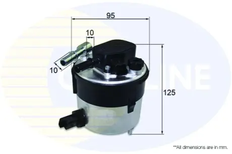- Фильтр топлива (аналогWF8451/KL569) Comline EFF193