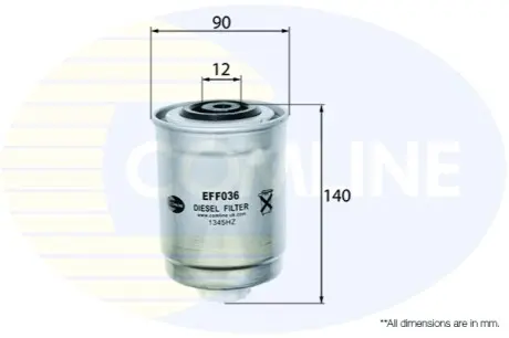 - Фільтр палива (аналогWF8053/KC109) Comline EFF036