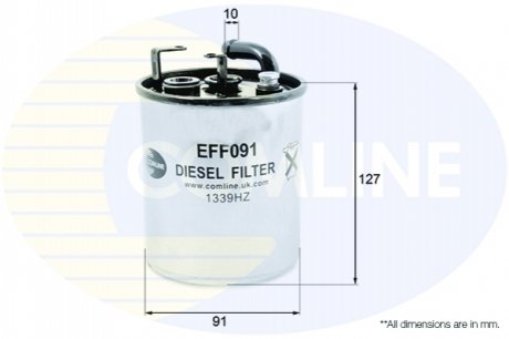 - Фильтр топлива (аналогWF8274/KL174) Comline EFF091 (фото 1)
