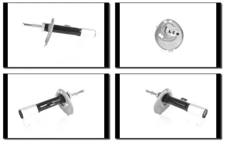 Амортизатор передній Berlingo/Partner 08- Пр. (газ.) GH-Parts GH-353712H