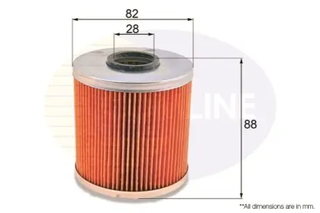 - Фільтр оливи (аналогWL7042/OX91D) Comline EOF015