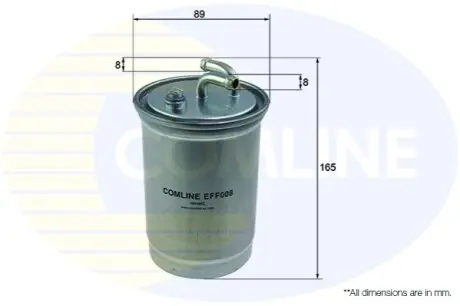 - Фильтр топлива (аналогWF8043/KL41) Comline EFF008