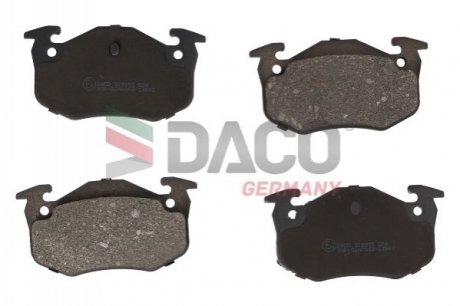 Колодки тормозные задние дисковые RENAULT MEGANE 96-03 DACO 329955 (фото 1)