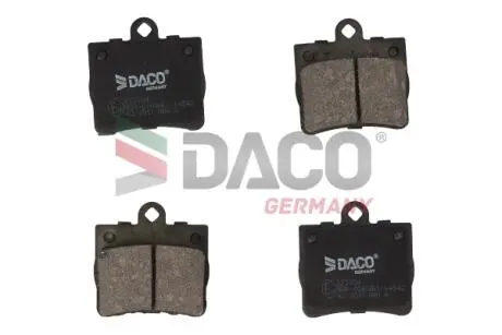 Колодки тормозные задние MERCEDES W202 C-KLASA 96-00 DACO 323334