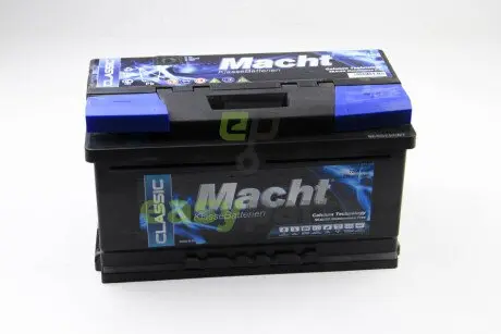 Акумулятор 80Ah/720A 310x175x175 MACHT 25349