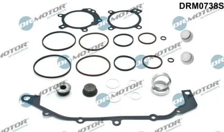 К-т прокладок,картер рульового механiзму 21 елемент DR MOTOR DRM0738S
