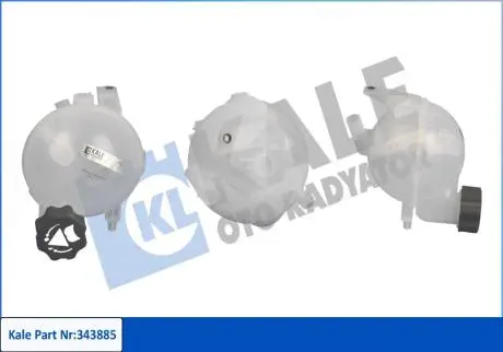 KALE CITROEN розширювальний бачок C4 I,Peugeot 307 KALE OTO RADYATOR 343885