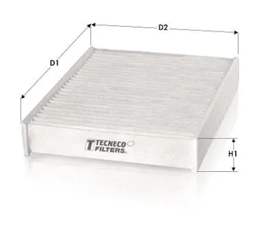 Фільтр салону BMW 3 (F30/F31) 12-/1 118 (F20) 10- TECNECO CK25001