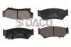 Колодки тормозные перед. SUZUKI GRAND VITARA 05- DACO 325220 (фото 1)