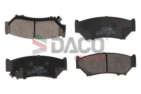 Колодки тормозные перед. SUZUKI GRAND VITARA 05- DACO 325220