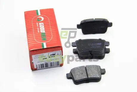 Фото гальмівні колодки зад. Kangoo 08- GOODREM RM1030 Гальмівні колодки зад. Kangoo 08- GOODREM RM1030