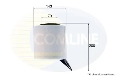 - Фильтр воздуха (аналогWA9511) Comline EAF583