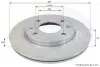 Тормозной диск Comline ADC1042V (фото 1)